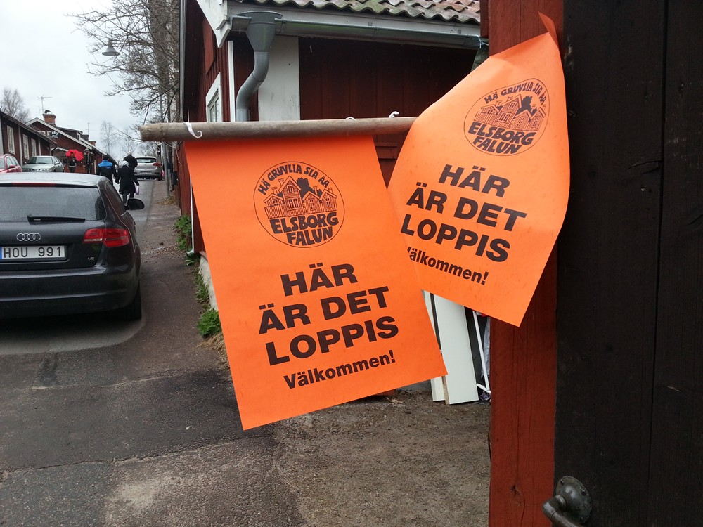 Elsborgs loppisskylt